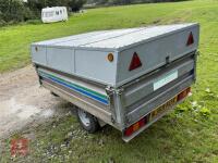 CONWAY 7&rsquo; X 4&rsquo; DROPSIDE GALV TRAILER - 12