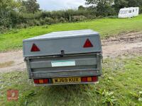 CONWAY 7&rsquo; X 4&rsquo; DROPSIDE GALV TRAILER - 13