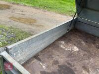 CONWAY 7&rsquo; X 4&rsquo; DROPSIDE GALV TRAILER - 36