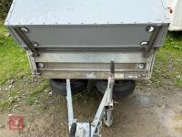 CONWAY 7&rsquo; X 4&rsquo; DROPSIDE GALV TRAILER - 39