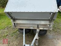 CONWAY 7&rsquo; X 4&rsquo; DROPSIDE GALV TRAILER - 40