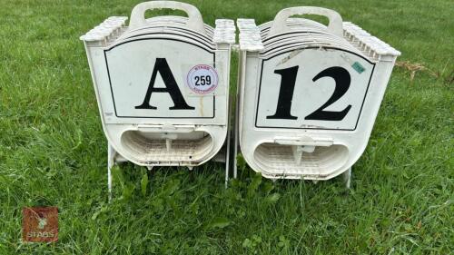 PLASTIC SHOW JUMPING MARKERS