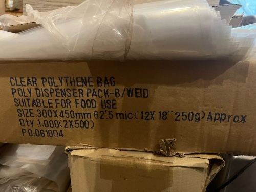 4 BOXES OF SELF SEAL BAGS