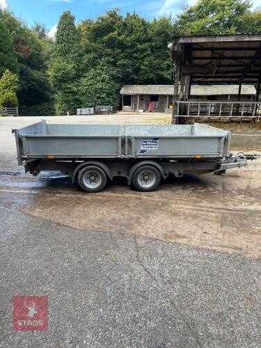 2007 IFOR WILLIAMS 12' TIPPING TRAILER