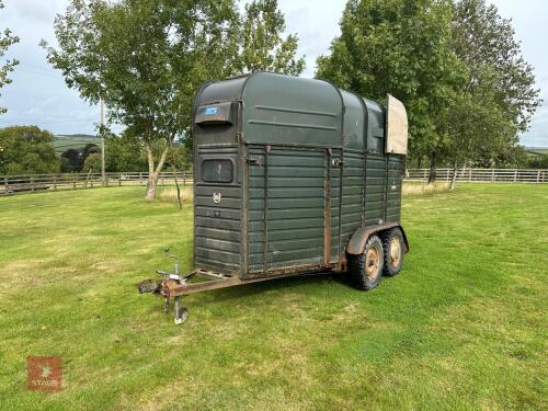 RICE ' BEAUFORT' HORSE TRAILER