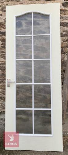 INTERIOR FROSTED GLASS PANEL DOOR
