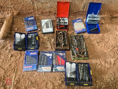 QTY METAL WORKING DRILL BITS