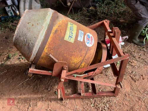 TEAGLE 'THE TIPMIX' PTO CEMENT MIXER