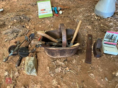 SELECTION OF VINTAGE TOOLS
