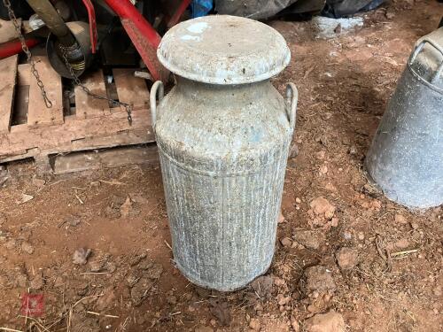 ALUMINIUM MILK CHURN