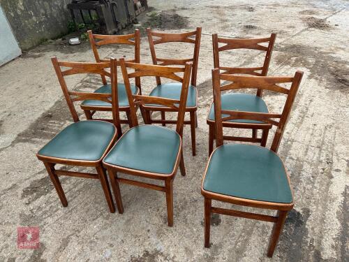 6 x KITCHEN CHAIRS