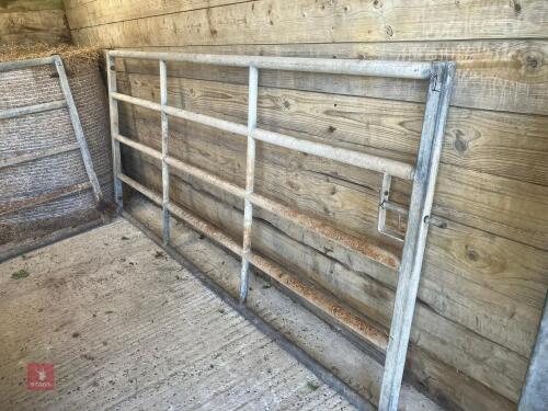 9'2'' HEAVY DUTY GALVANISED STOCKYARD GATE