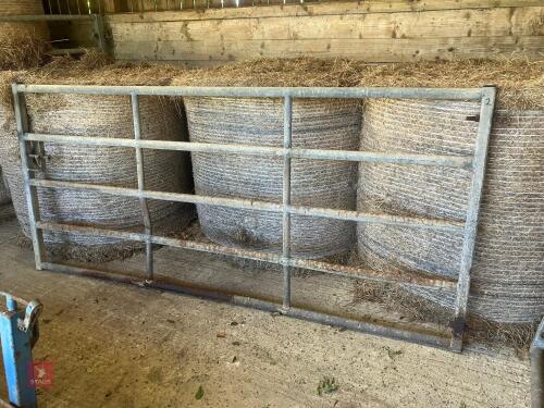 9'2'' HEAVY DUTY GALVANISED STOCKYARD GATE