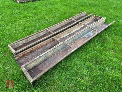 3 X SHEEP FEED TROUGHS (3)