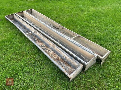 3 X SHEEP FEED TROUGHS (5)
