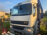 2012 DAF IF 55.220 23' CATTLE LORRY - 2