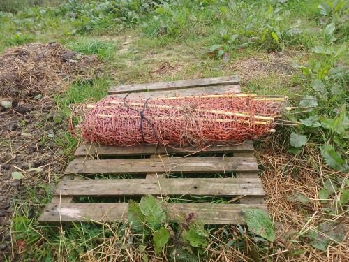 50M ORANGE ELECTRIC FENCING NETTING