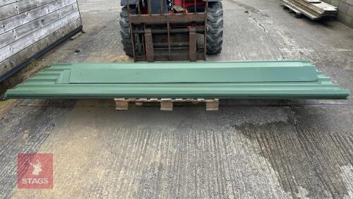 20 USED BOX PROFILE ROOFING SHEETS