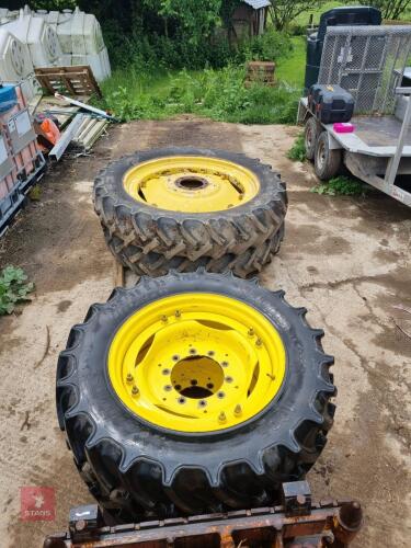 JOHN DEERE ROW CROP WHEELS AND TYRES