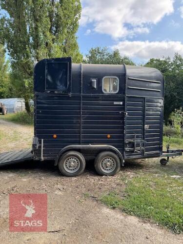 RICE BEAUFORT DOUBLE HORSE TRAILER