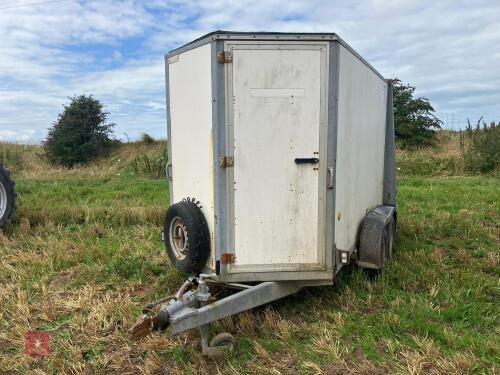 IFOR WILLIAMS TWIN AXLE BOX TRAILER