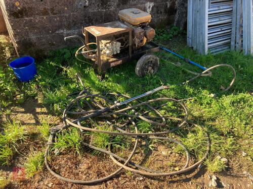 SELLARC MOBILE PETROL PRESSURE WASHER **PLEASE NOTE THE CHANGE OF LOCATION**