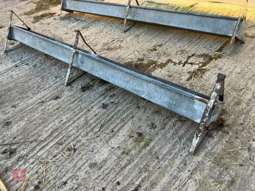 9' GALVANISED HOOK ON FEED TROUGH (3) **PLEASE NOTE THE CHANGE OF LOCATION**