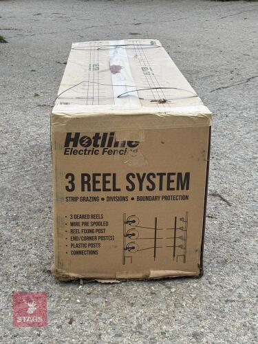 HOTLINE ELECTRIC FENCE 3 REEL SYSTEM
