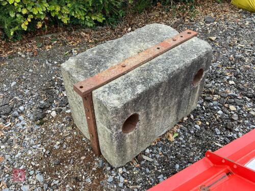 CONCRETE TRACTOR WEIGHT