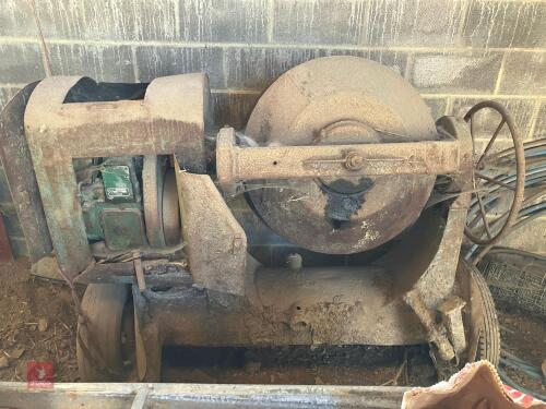 ENGINE DRIVEN CEMENT MIXER
