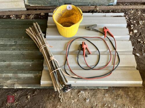 DRAIN RODS & JUMP LEADS (16)