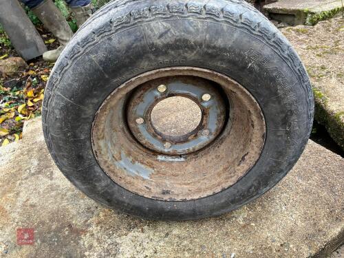 195/60R12 WHEEL & TYRE