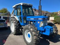 1991 FORD 7810 III 4WD TRACTOR - 5