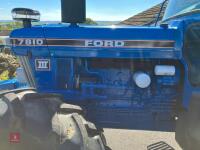1991 FORD 7810 III 4WD TRACTOR - 69