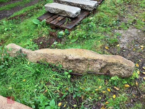 GRANITE GATE POST