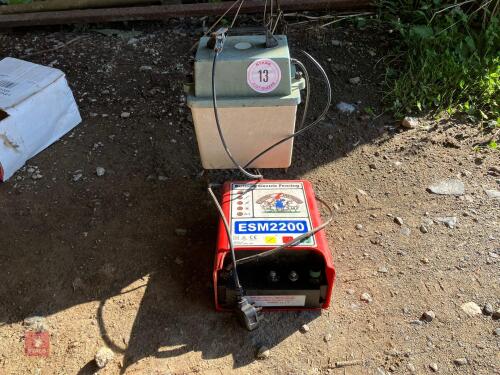 2 ELECTRIC FENCERS (13)