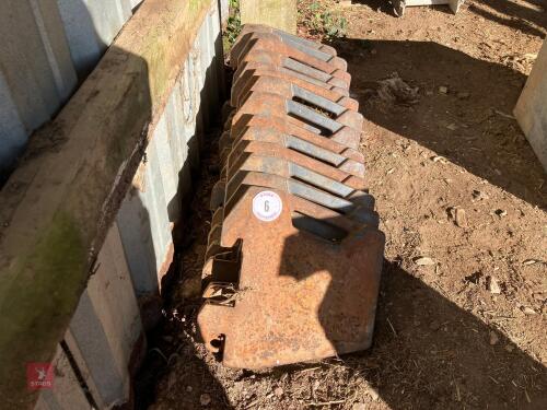 14 X 45KG MF FRONT WEIGHTS (6)