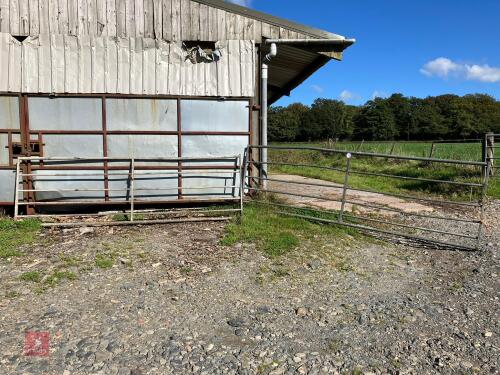 2 X 12' GALVANISED FIELD GATES (27)
