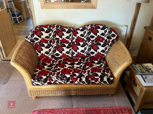 WICKER CONSERVATORY SET
