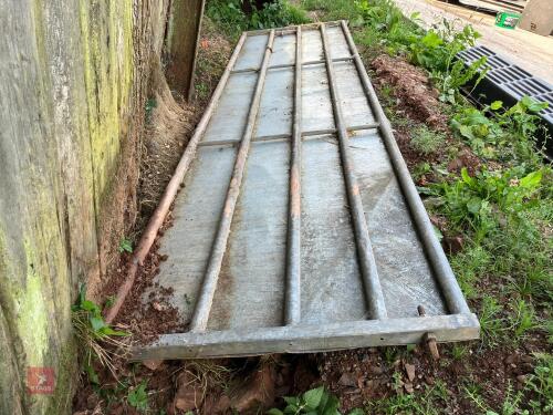 14' 8'' HD SHEETED YARD GATE
