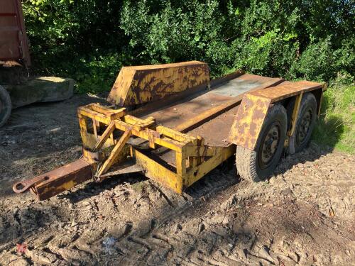 7.5T TWIN AXLE PLANT TRAILER