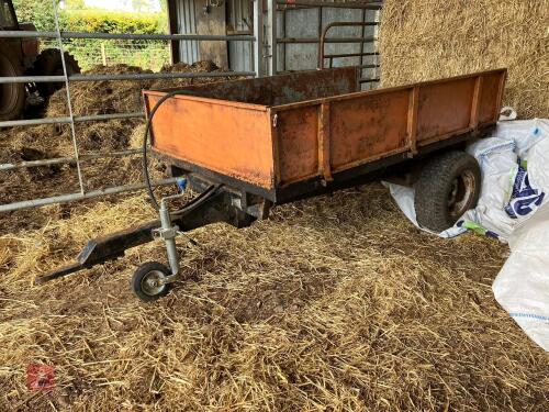 2005 6' 6'' X 4' TIPPING TRAILER
