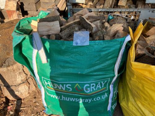 DUMPY BAG OF SEASONED LOGS