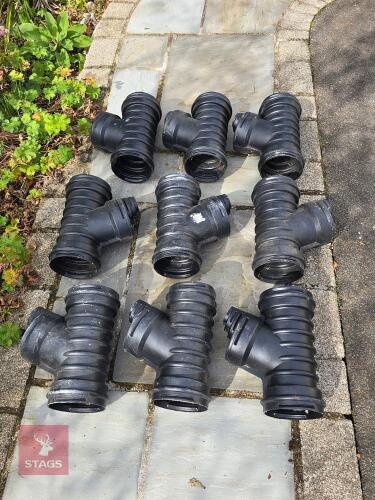 9 X 6'' LAND DRAIN CONNECTORS