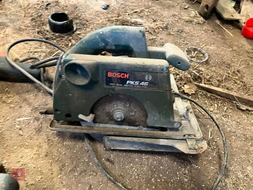 ASSORTED POWER TOOLS