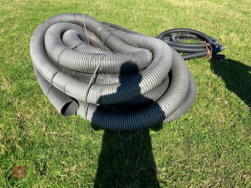 APPROX 45 METRES PLASTIC DRAIN PIPE