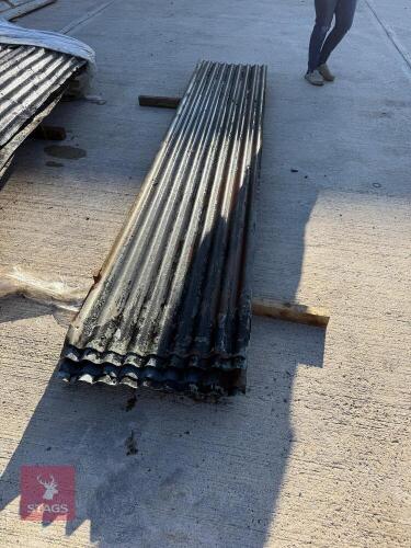 12 GALVANISED CORRUGATED TIN SHEETS