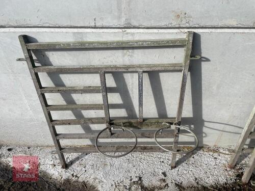 9 GALVANISED CALF FRONTS