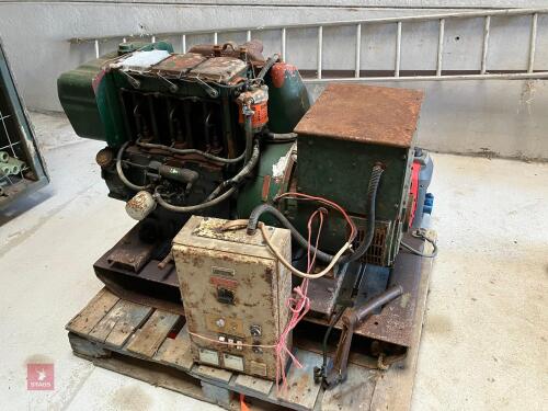 LISTER 10.6KVA GENERATOR (S/R)