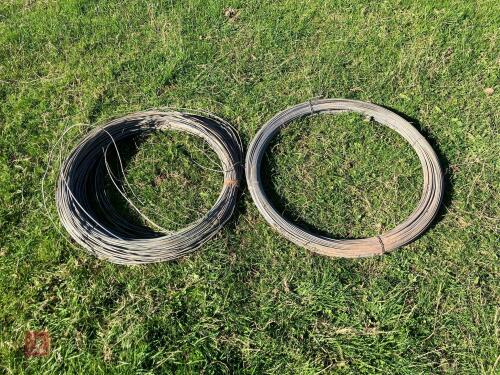 2 COMPLETE REELS OF FENCE WIRE